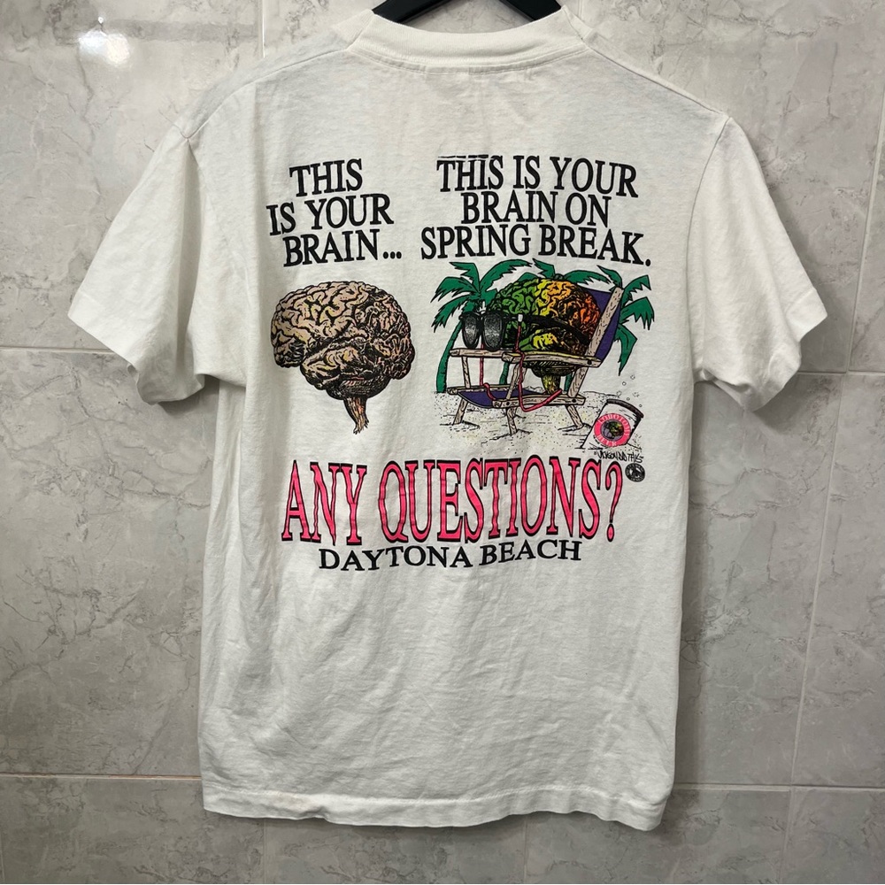 Vintage Daytona beach spring break graphic shirt size large